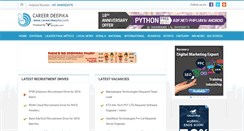 Desktop Screenshot of careerdeepika.com